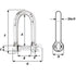 Wichard Marine 8mm 5/16" Self-Locking Long D Shackle - 01214