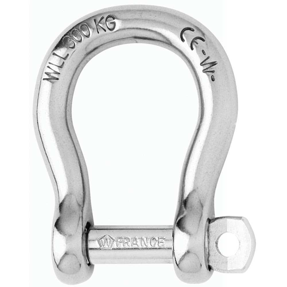 Wichard Marine 6mm 1/4 Self-Locking Bow Shackle - 01243 Image 1