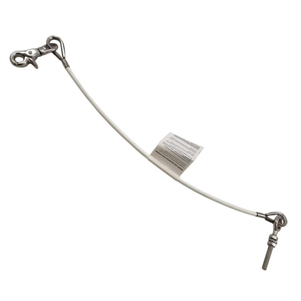 Lewmar SS180003 11" Anchor Safety Strap - Stainless Steel Boat Securement Image 1