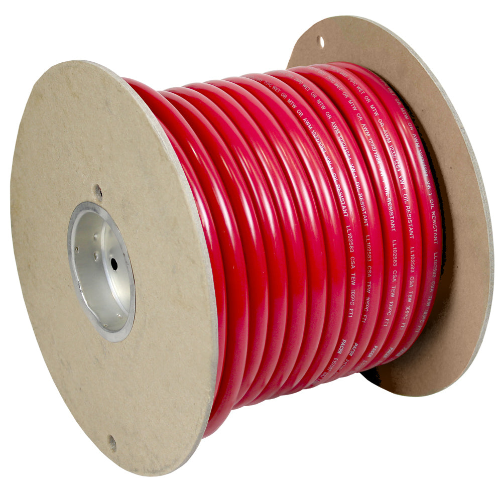 Pacer Group Wul2Rd-100 Red 2 Awg Battery Cable 100' Image 1