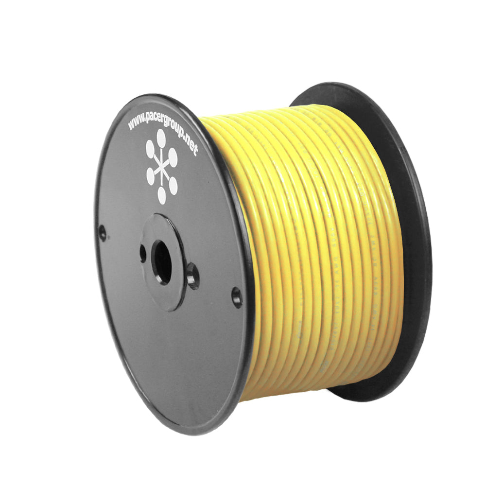 Pacer Group Wul18Yl-100 Yellow 18 Awg Primary Wire 100' Image 1