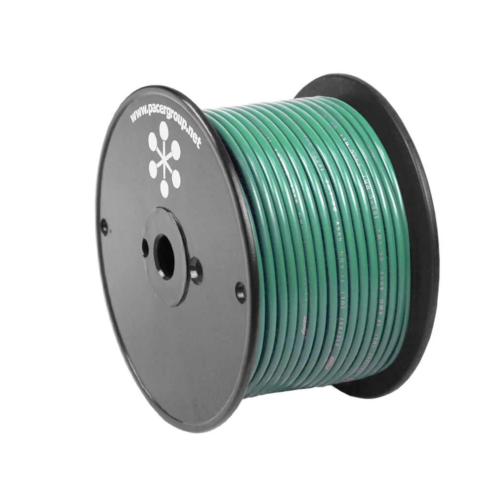 Pacer Group Wul14Gn-100 Green 14 Awg Primary Wire 100' Image 1