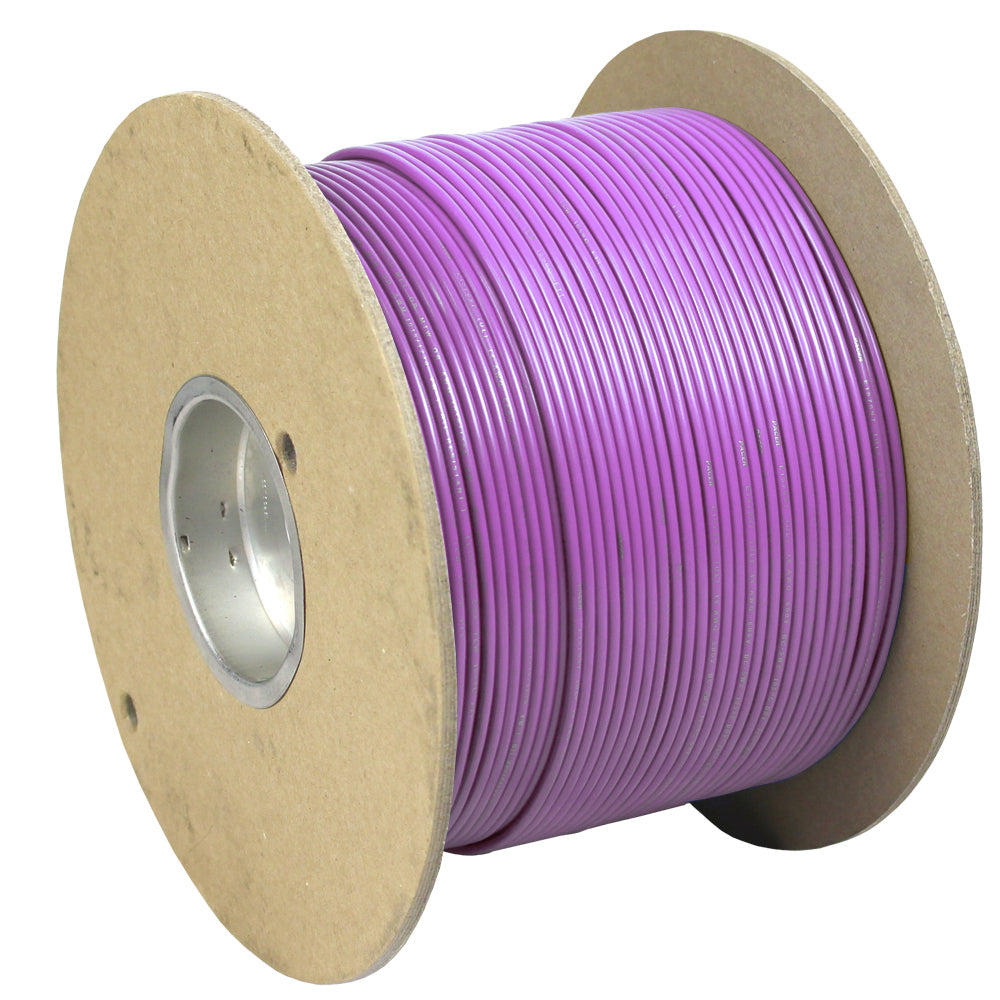 Pacer Group WUL14VI-1000 14 AWG Primary Wire 1000'' Violet Color Image 1