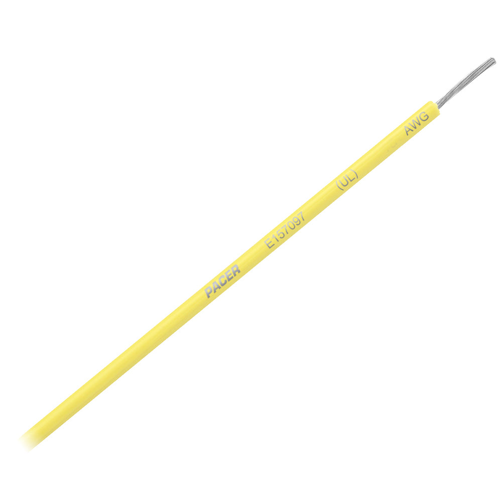 Pacer Group Wul12Yl-25 Yellow 12 Awg Primary Wire 25' Image 1