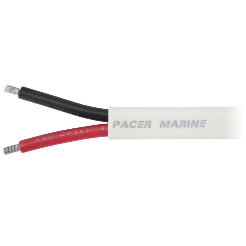 Pacer W12/2DC-250 Duplex Cable, 12/2 AWG, Red/Black, 250'' Image 1