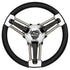 Schmitt Marine Pu1051B1-04R Burano Wheel 14" 3/4" Tapered Shaft Black Image 1