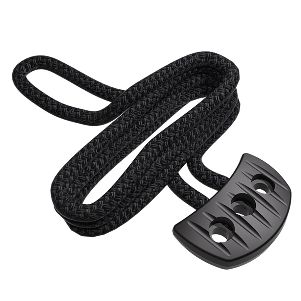 The Snubber S61390 Black Pull Rope Tar Image 1