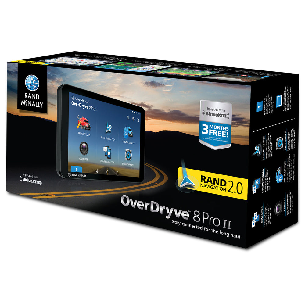 Rand McNally 8PROII Overdryve 8 Pro Ii