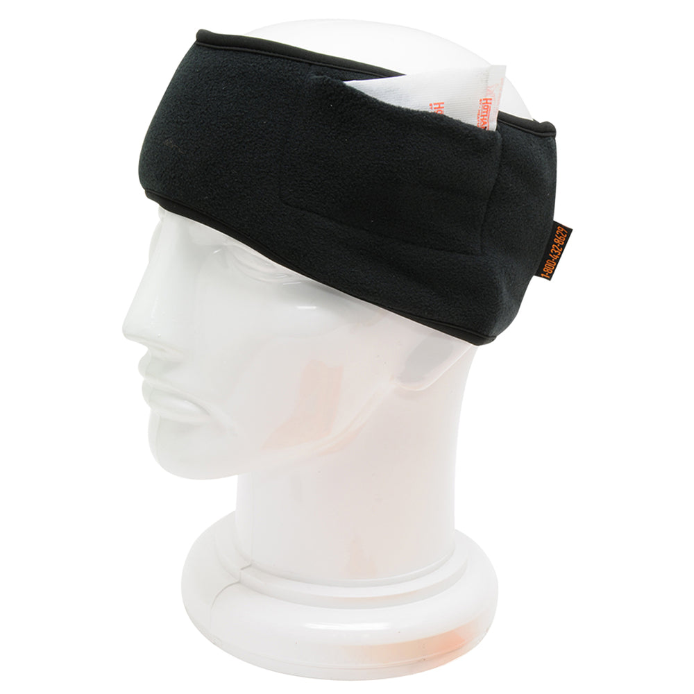 HotHands -HeatMax HBANDBLK Fleece Headband Image 1