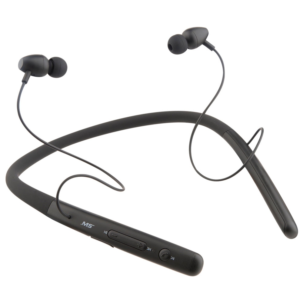 MobileSpec MBS11306 Premium Bluetooth Neckband Black Image 1