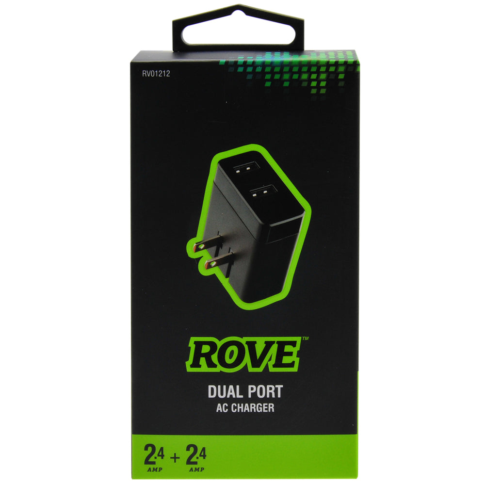 Rove RV01212 2-Port USB Wall Charger