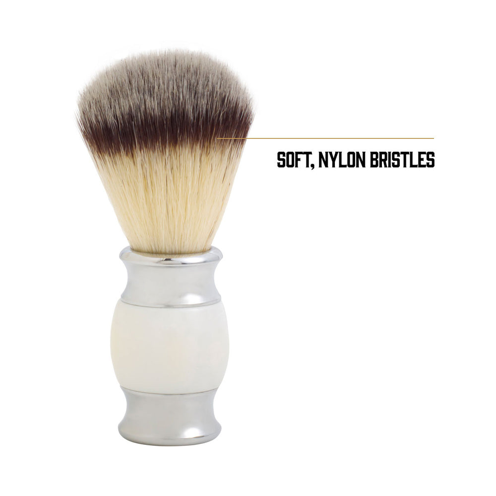 Union Razors S3 Shaving Cream Brush - White