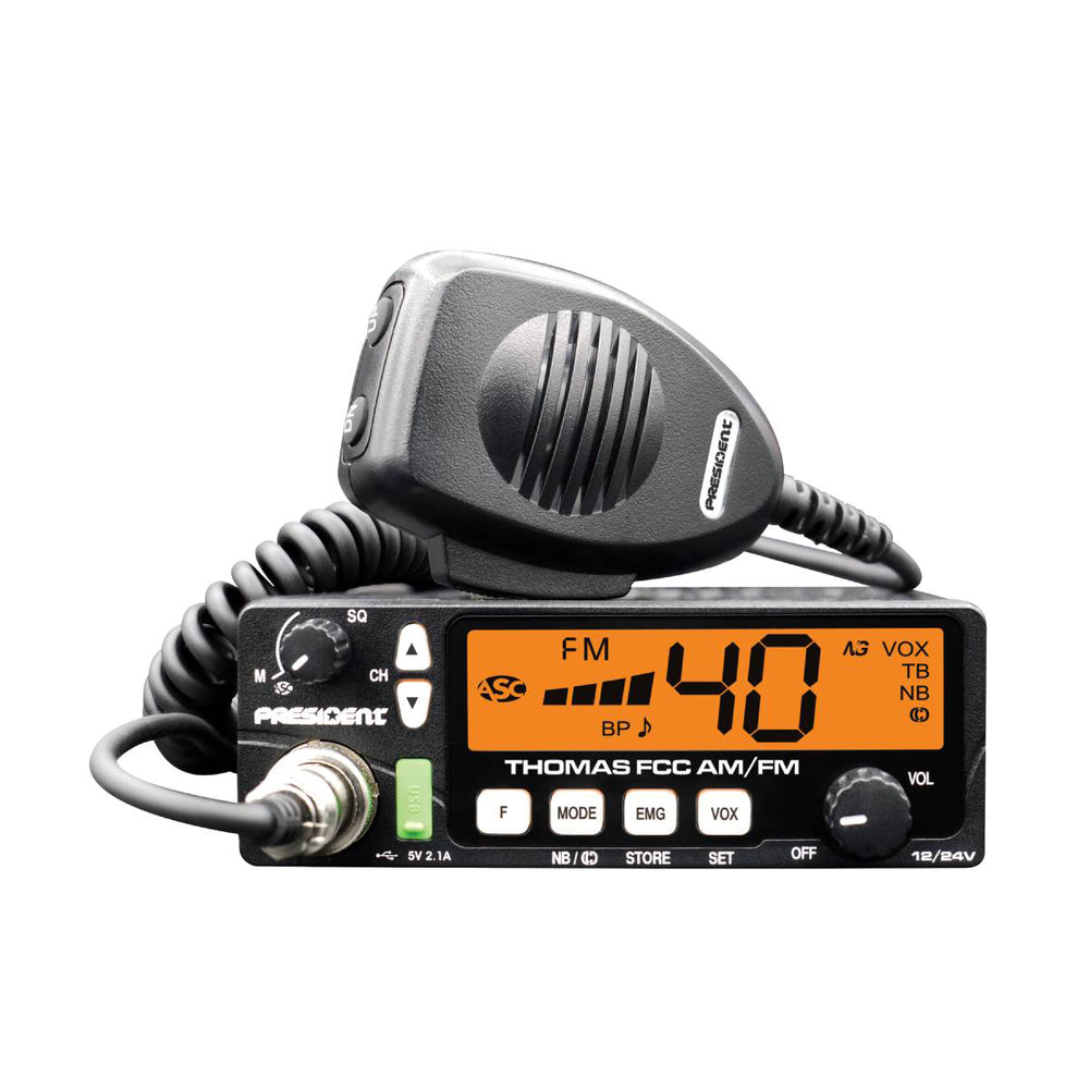 President Electronics THOMAS Fcc Am/Fm Cb Radio Image 1