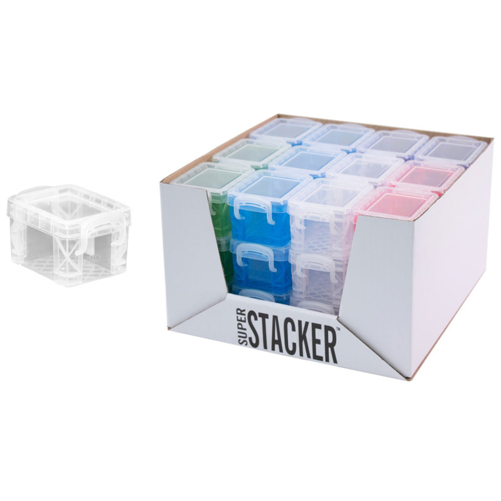 Advantus AVT34366 Pixie Box Assorted Colors 36-Pack Organize Small Items Image 1