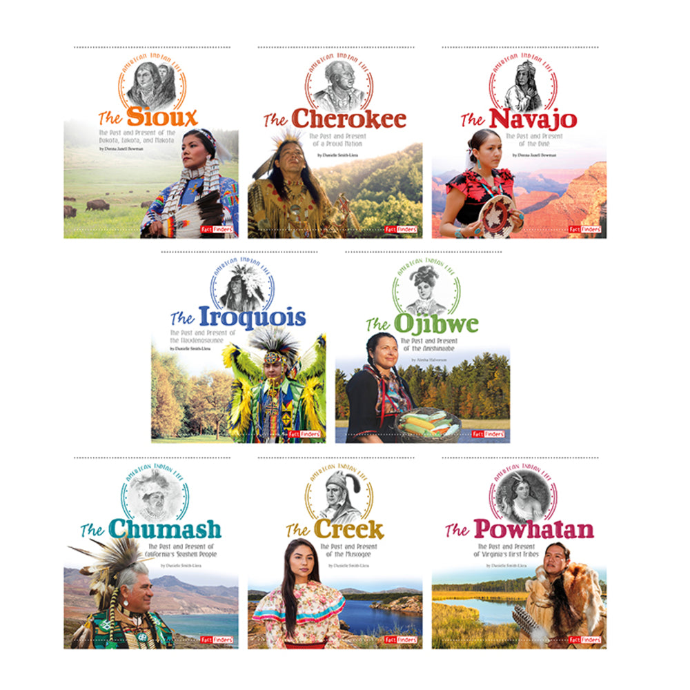 Capstone CPB9781515733461 American Indian Life Book Set of 8 Image 1