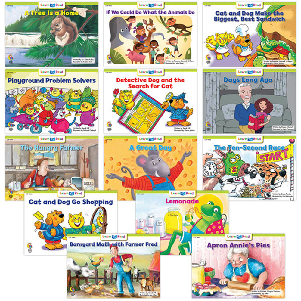 Creative Teaching Press Ctp18042 Learn to Read Variety Pack 15 Level G-H 13 Image 1