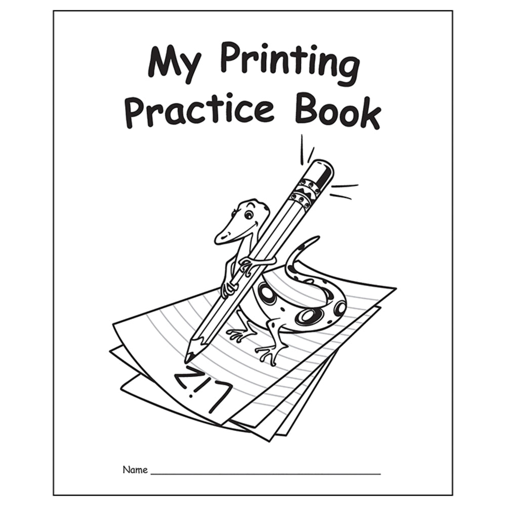 TEACHER CREATED RESOURCES EP-66804 My Own Books: Printing Practice Book 25-Pack Image 1