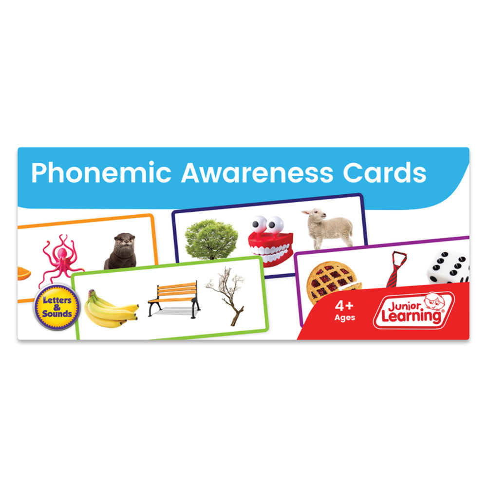 JUNIOR LEARNING JRL691 Phonemic Awareness Cards Image 1