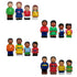 Get Ready Kids MTB624 Ethnic Family Figures Set of 16 Image 1