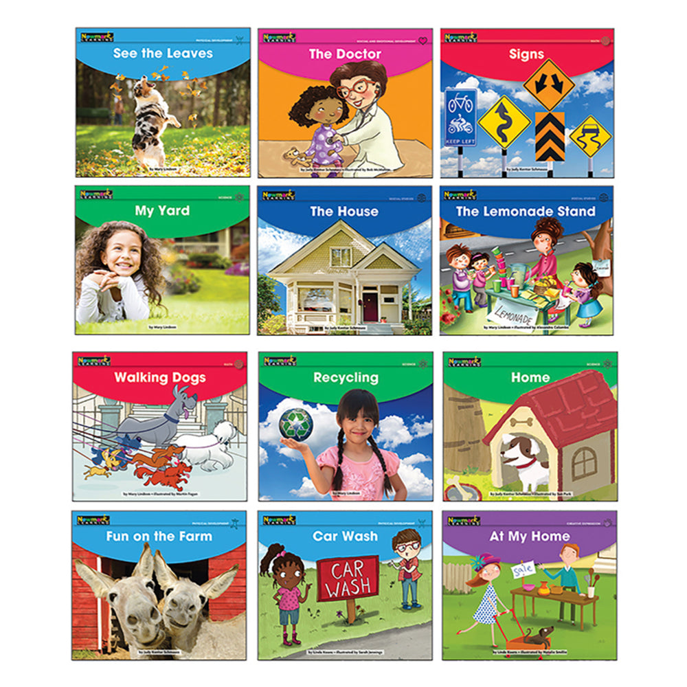 NEWMARK LEARNING NL-6203 Early Rising Readers My Neighborhood Theme Set Image 1