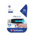 Verbatim Corporation 49176 16Gb Flash Drive Usb 3.0 Store N Go V3 Black Blue