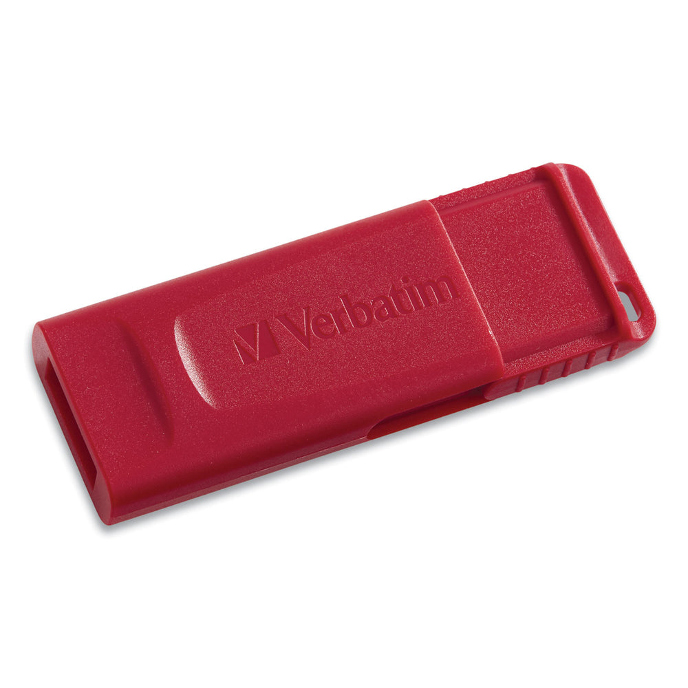 Verbatim Corporation 98525 128Gb Flash Drive Usb 2.0 Red Store N Go