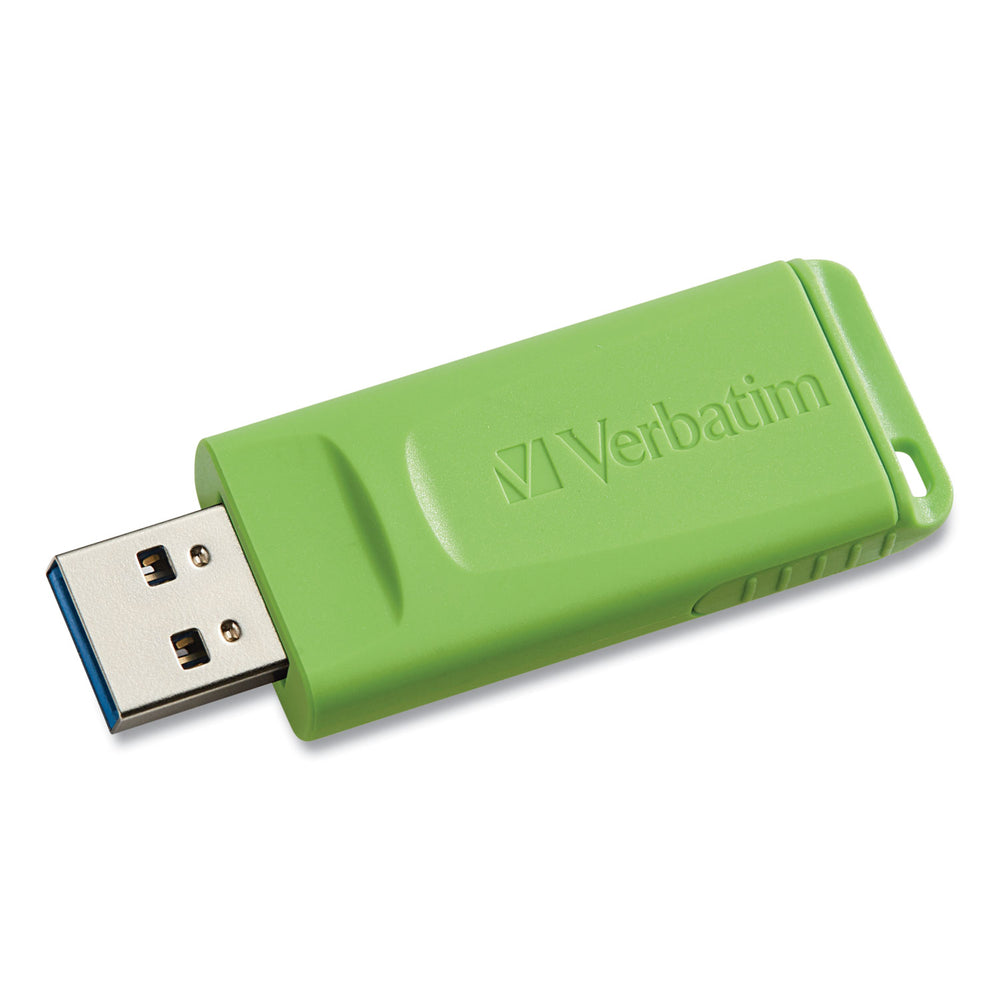 Verbatim 99812 2Pk 64GB Store N Go USB Flash Drive Blue Green