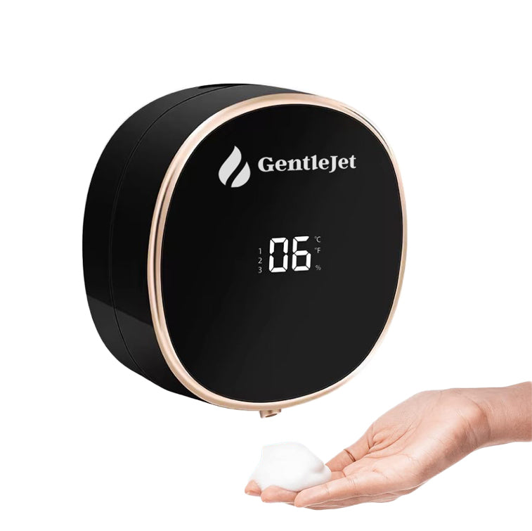 GentleJet Soap Foam Dispenser - Automatic, Rechargeable, Touchless