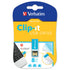 Verbatim 43934 Clip-It 8GB USB Flash Drive Blue Clip Design