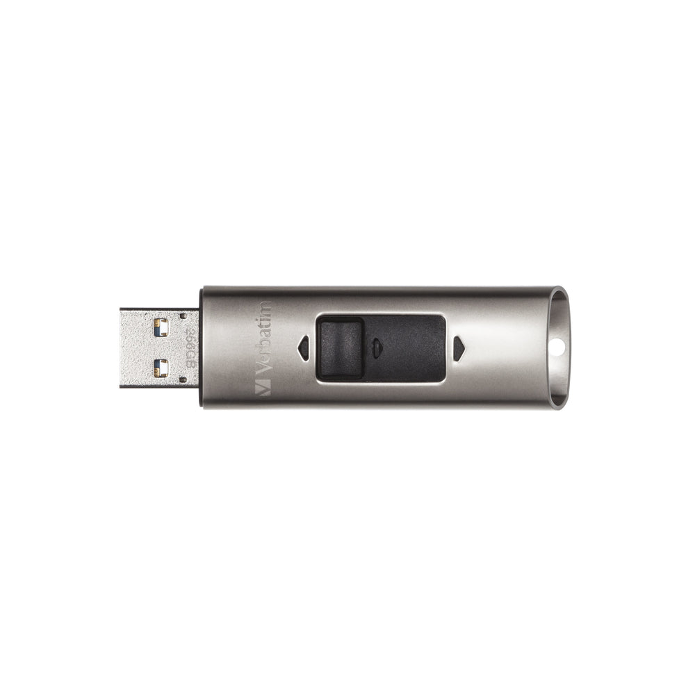 Verbatim Americas Llc 47691 Store 'N' Go Vx400 Flash Drive 256Gb Usb 3.0 Silver