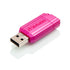 Verbatim Storage Media 49067 Store Pinnstripe Usb Flash Drive 16Gb Pink49067 Image 1