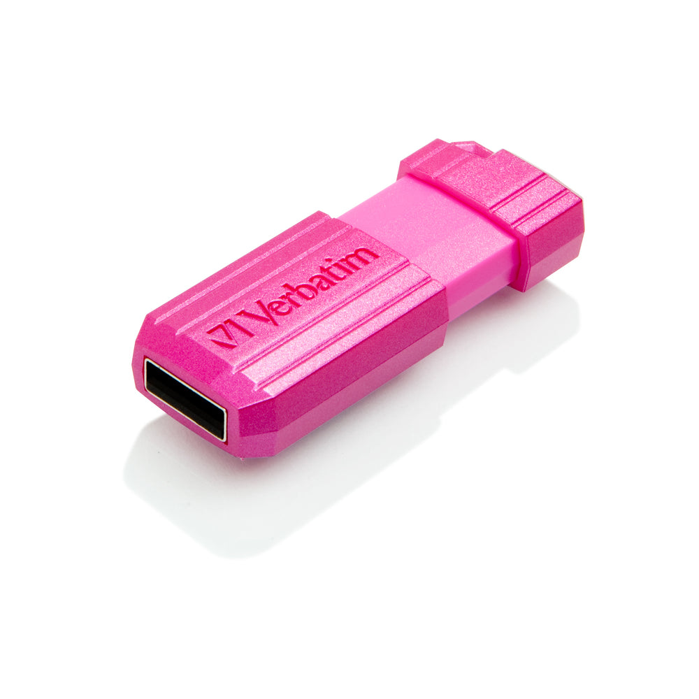 Verbatim Storage Media 49067 Store Pinnstripe Usb Flash Drive 16Gb Pink49067