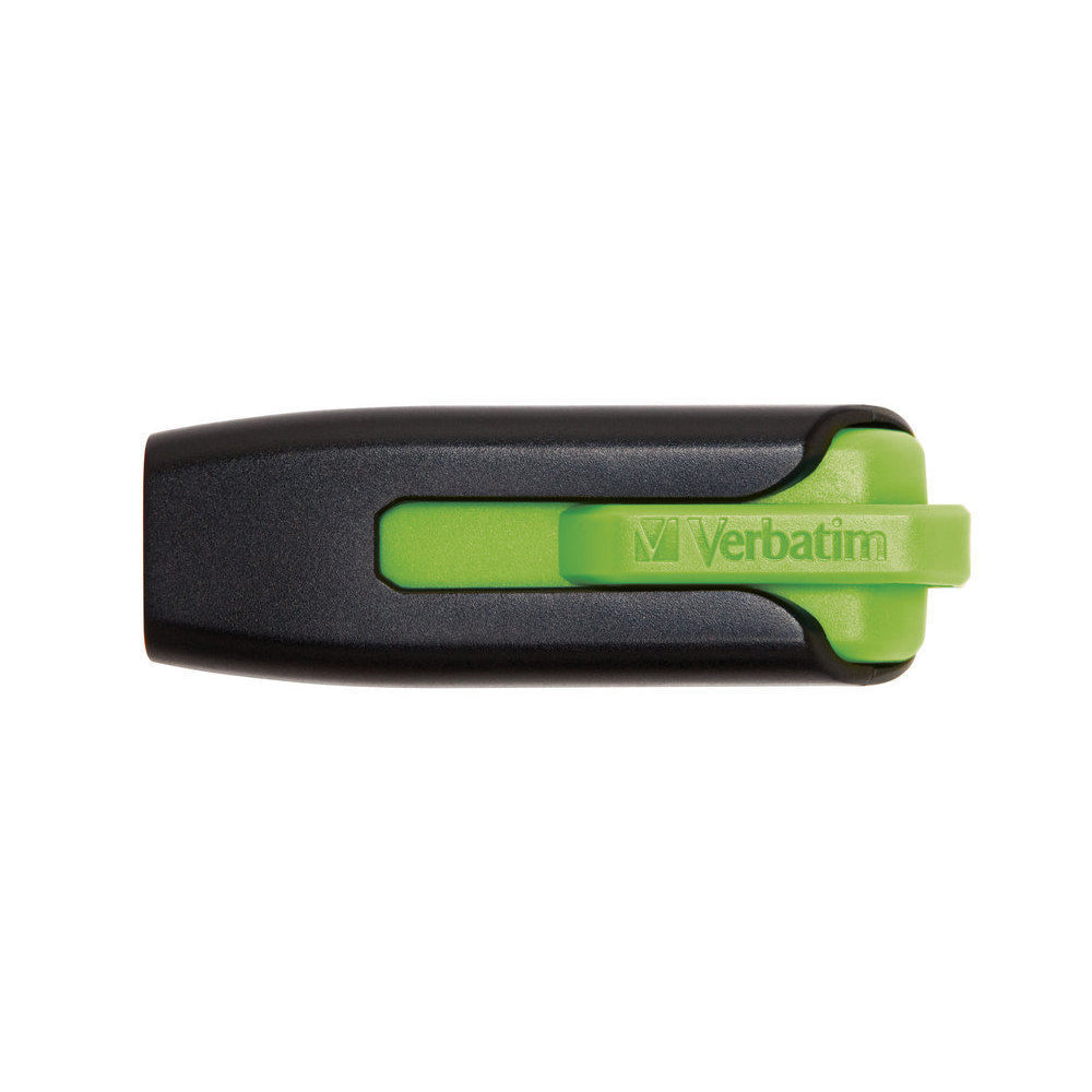 Verbatim 49177 Store 'n' Go V3 Flash Drive 16GB USB 3.0 Green TAA Image 1