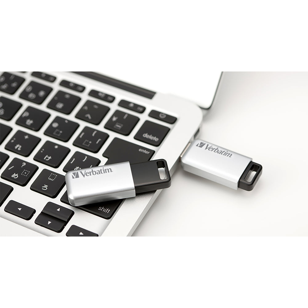 Verbatim 98665 Store N Go Secure Pro USB Flash Drive 9866532GB USB 3.0 TAA AES 256