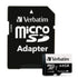 Verbatim 98742 MicroSDXC Memory Card Adapter 64GB UHS-I Class 10