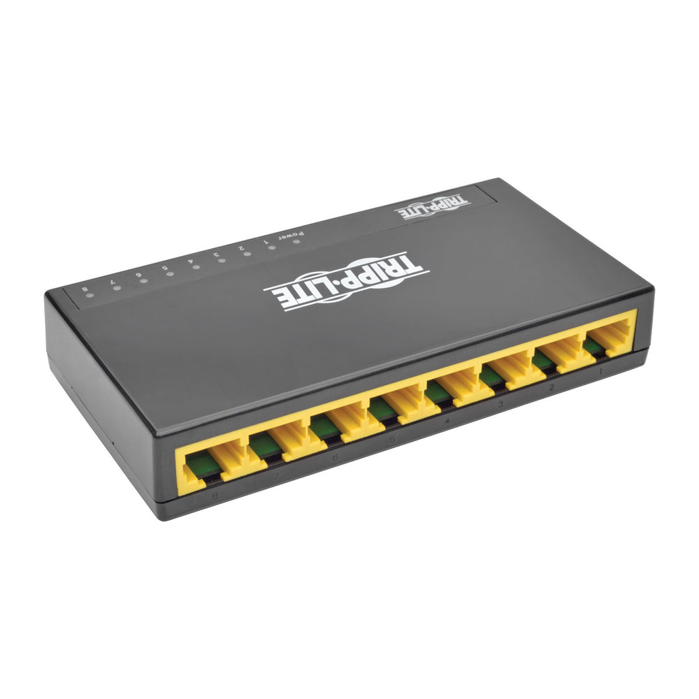 TRIPP LITE NON CABLES AND CONN NG8P 8-Port Gigabit Ethernet Switch Desktop RJ45