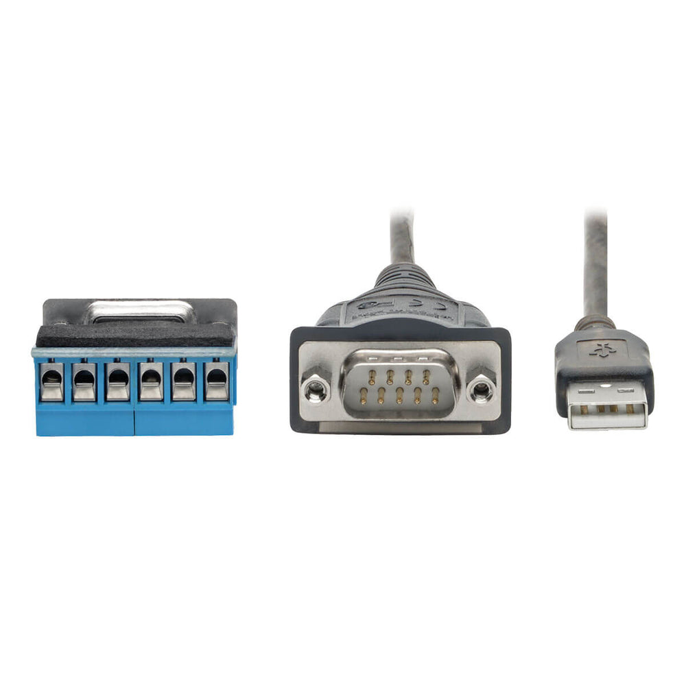 Tripp Lite U209-30N-Ind Rs422 Rs485 Usb Serial Cable Adapter Com Retention Ftdi