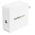 StarTech.com WCH1C StarTech AC 1PT USB-C Wall Charger 60W of Power Delivery BK Image 1