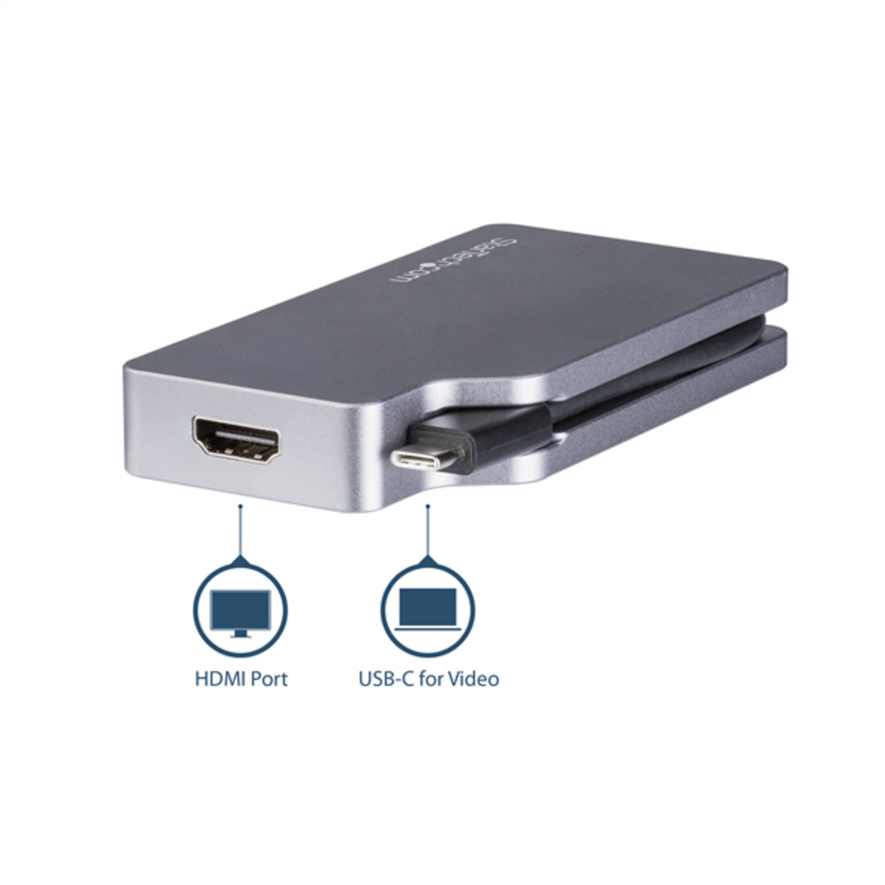 Startech CDPVDHDMDPSG USB-C Adapter VGA DVI HDMI MDP