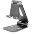 Startech.com USPTLSTNDB Smartphone and Tablet Stand Portable Foldable Black Image 1