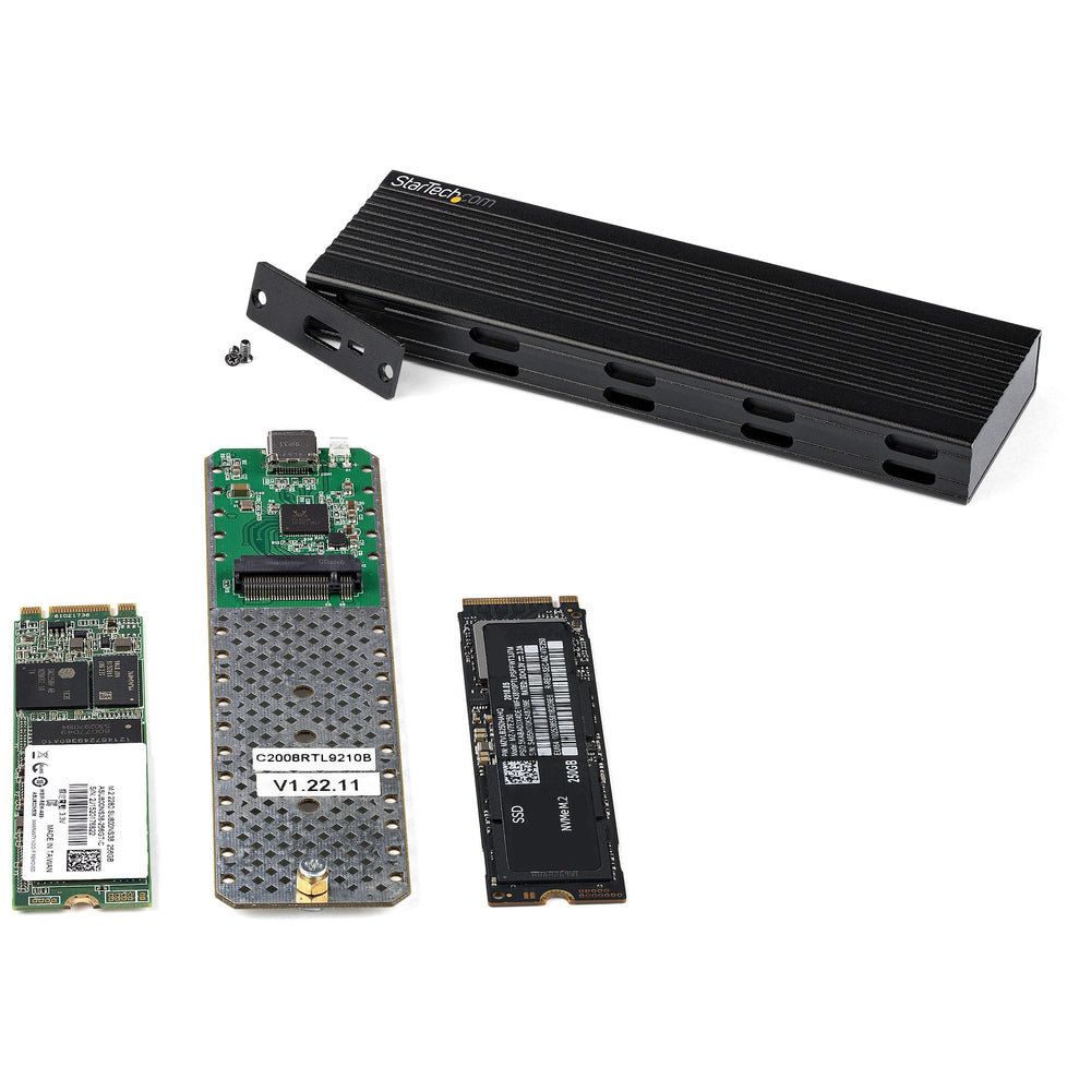 Startech SM2E1BMU31C USB-C M.2 SSD Enclosure - 10Gbps PCIe