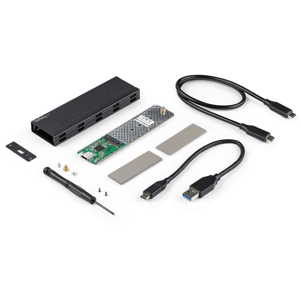 Startech SM2E1BMU31C USB-C M.2 SSD Enclosure - 10Gbps PCIe