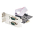 StarTech 2S232422485-PC-CARD PCIe 2-Port Serial Card RS232 RS422 RS485