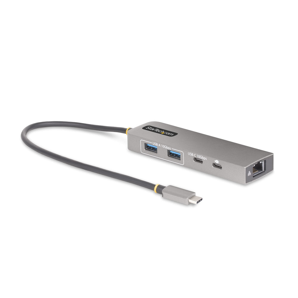 Startech 10G2A1C25EPD USB-C Hub 3-Port with 2.5Gb Ethernet & 100W Power Image 1