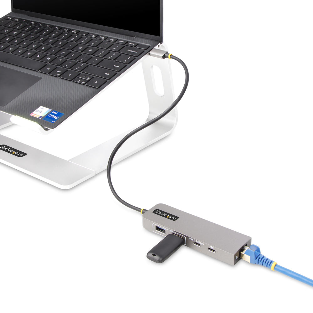 Startech 10G2A1C25EPD USB-C Hub 3-Port with 2.5Gb Ethernet & 100W Power