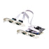 StarTech PS74ADF-SERIAL-CARD PCIe 4-Port Serial Card Image 1