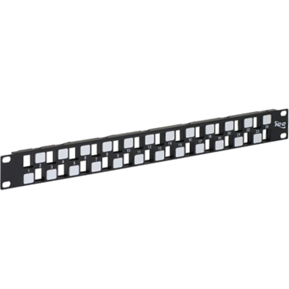 ICC IC107BE241 Patch Panel - Blank - EZ - 24-Port - 1 RMS Image 1