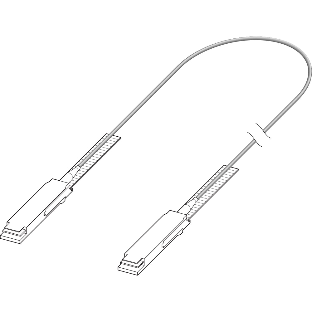 Extreme Networks Inc 10437 100Gb QSFP28-QSFP28 Active Copper Cable 20m Image 1