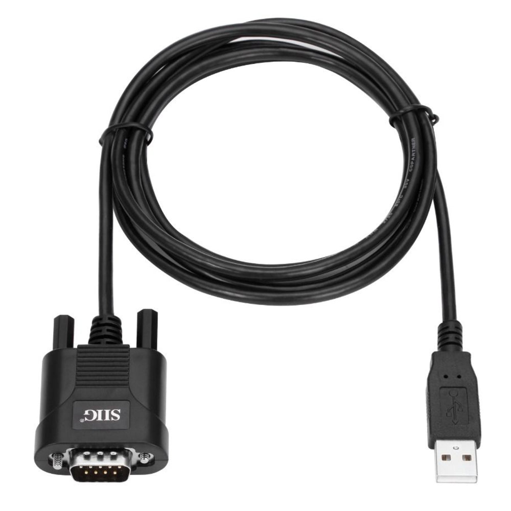 SIIG INC. ID-SC0211-S2 CONVERTS ONE USB TYPE-A PORT INTO 9-PIN RS-232 SERIAL ON  Image 1