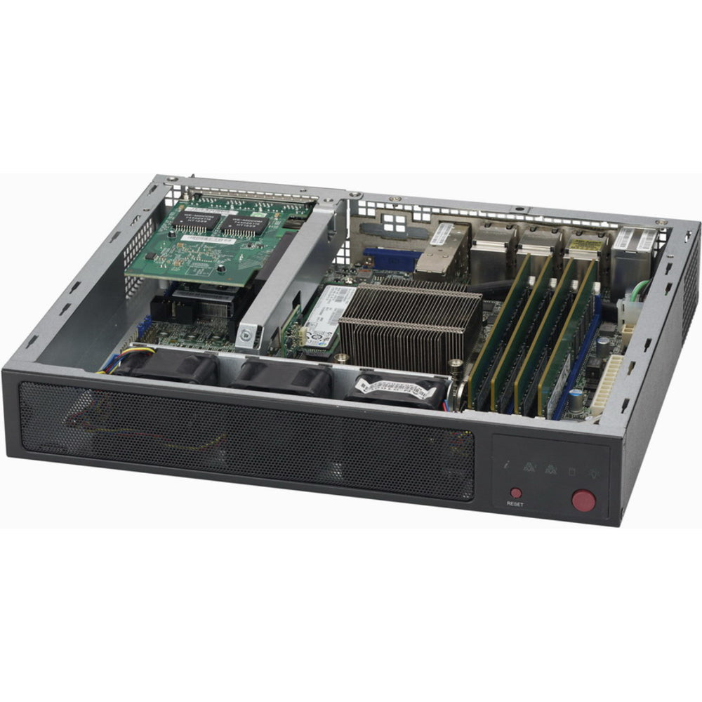 Supermicro CSE-E300 computer case Rack Black Image 1